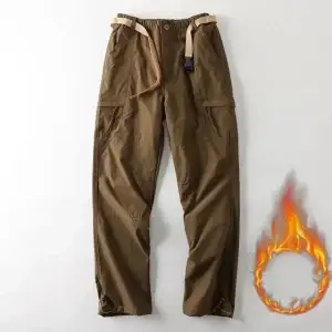Thick Waterproof Fleece Cargo Pants Men/Women