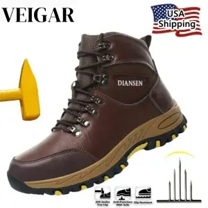 Waterproof Leather Men Outdoor Military Boots